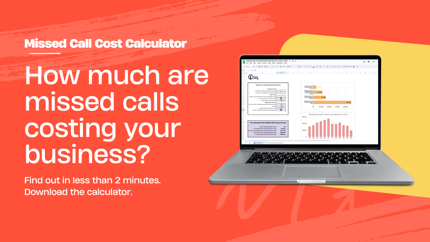 How much are missed calls costing your business?