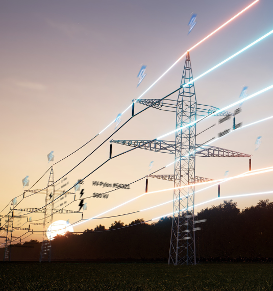 Main grid of large powerlines to represent NZX earnings season and power companies | Generate market insights