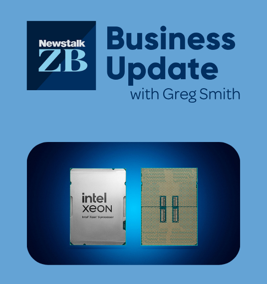 Photo of an Intel computer chip used for AI to represent Intel's boom, AI stocks and the US stock market | Generate