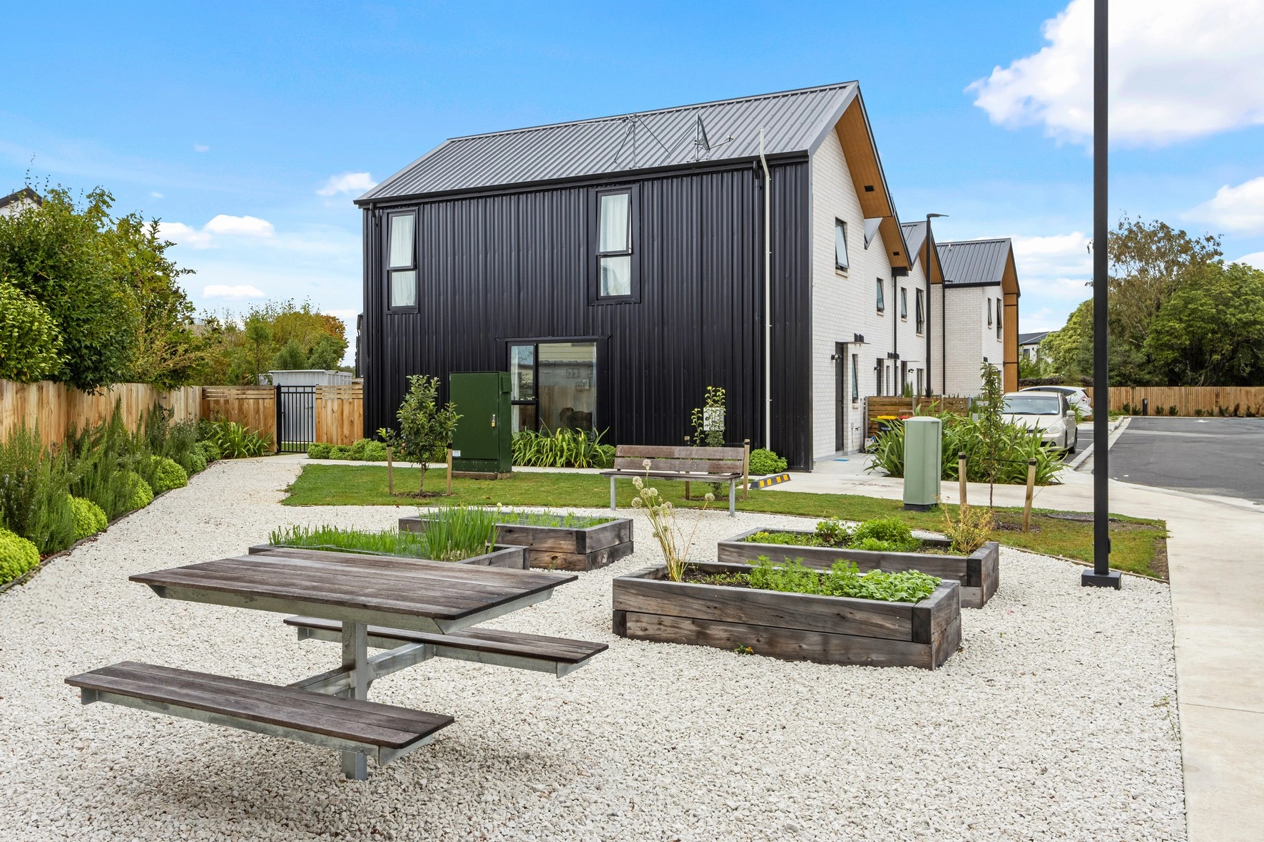 This house in Willard Street, Christchurch, is one of the community housing developments Generate helped fund. 
