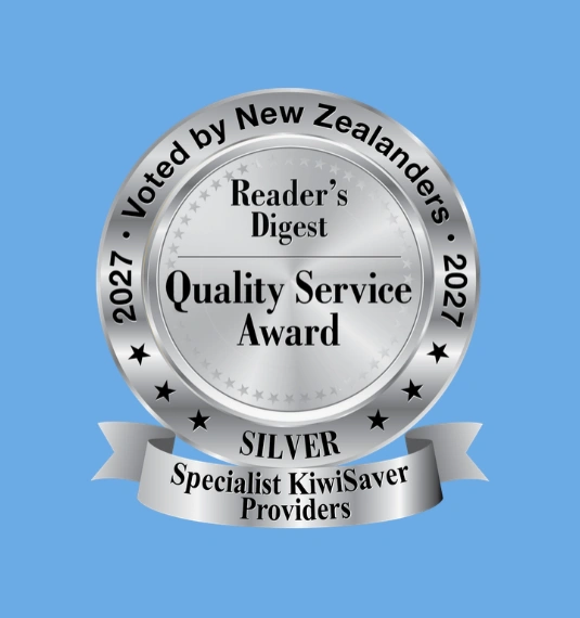 Generate has won a silver Readers Digest Quality Service Award 2027 for Specialist KiwiSaver provider
