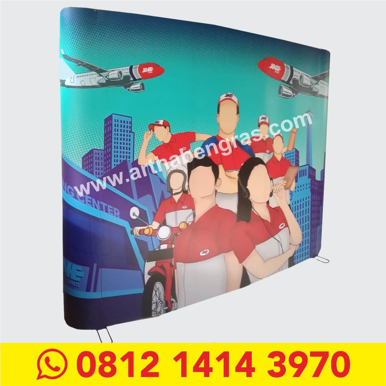 Backwall Portable (Lurus)