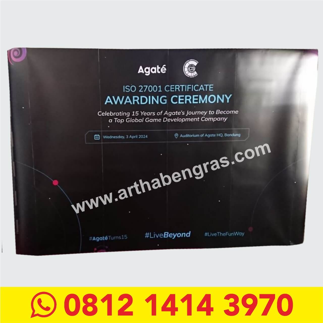 Backwall Portable (Lurus) 6