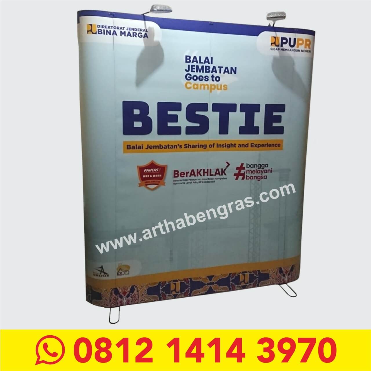 Backwall Portable (Lurus) 1