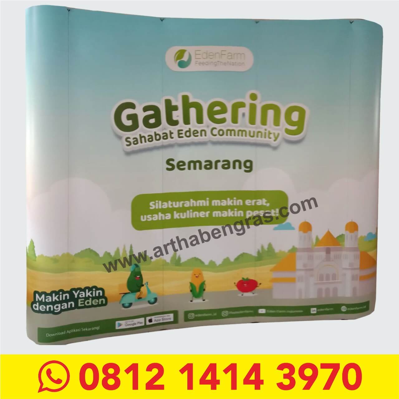 Backwall Portable (Lengkung) 5