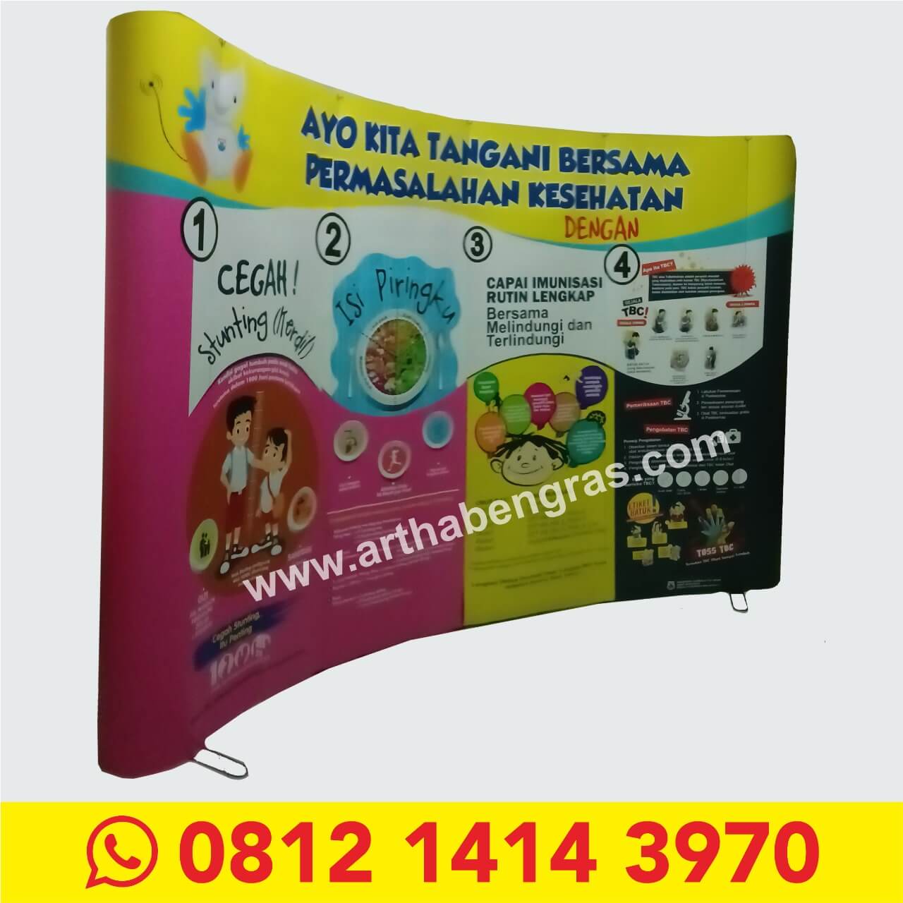 Backwall Portable (Lengkung) 3