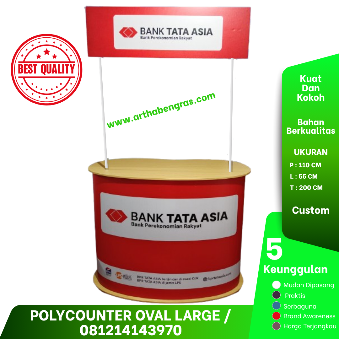 Polycounter Header Oval Large  1