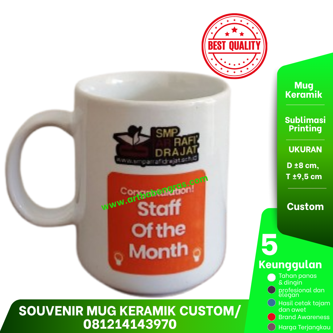 Souvenir Mug Stainless Custom - Souvenir Mug Keramik Custom 7