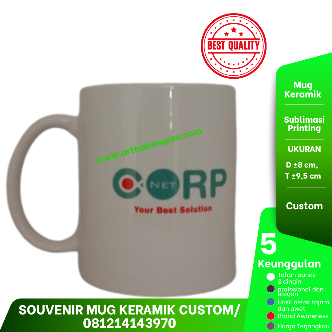 Souvenir Mug Stainless Custom - Souvenir Mug Keramik Custom 5