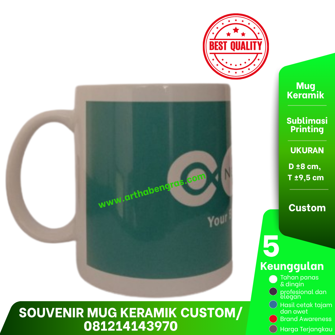 Souvenir Mug Stainless Custom - Souvenir Mug Keramik Custom 3