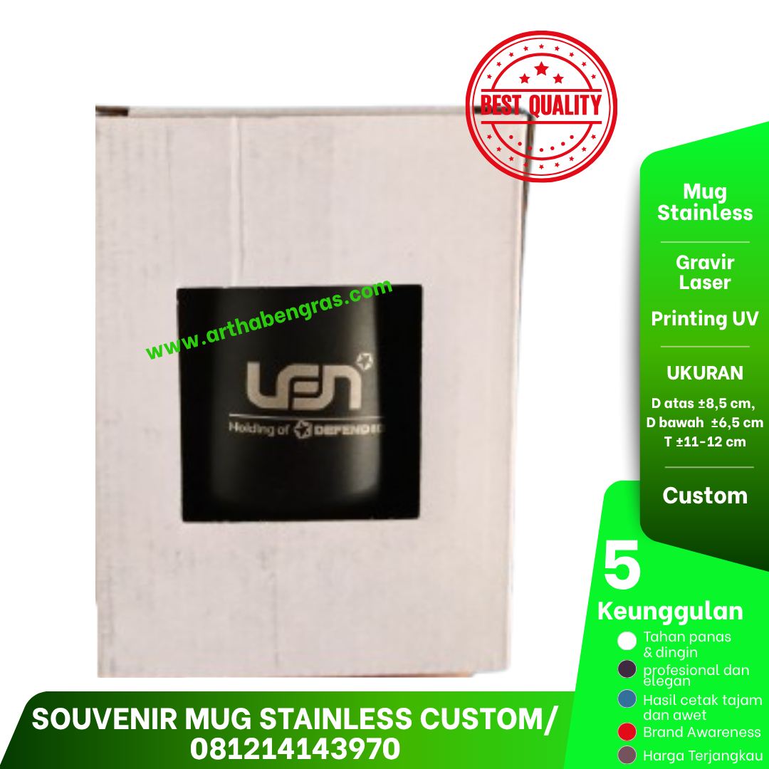 Souvenir Mug Stainless Custom - Souvenir Mug Keramik Custom 8