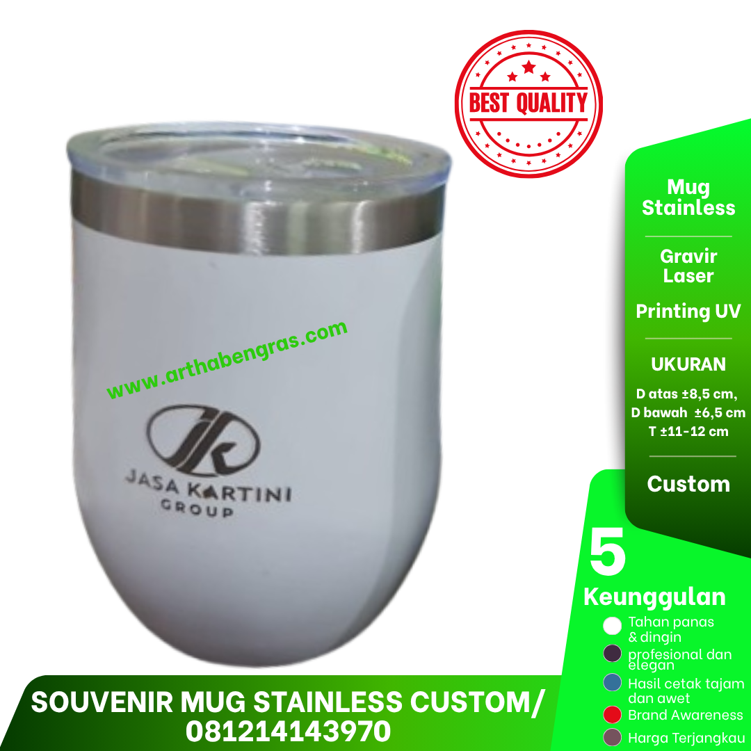 Souvenir Mug Stainless Custom - Souvenir Mug Keramik Custom