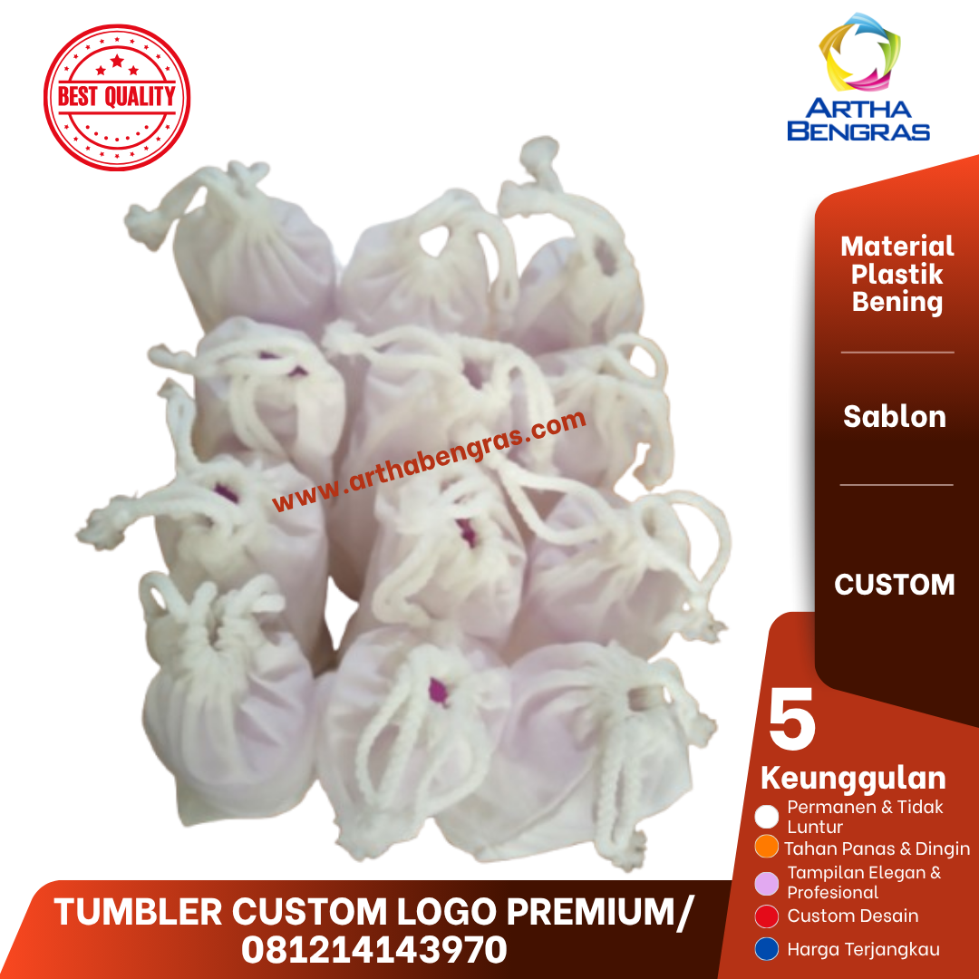 Tumbler Custom Logo Premium 8