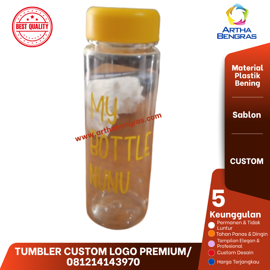 Tumbler Custom Logo Premium 7