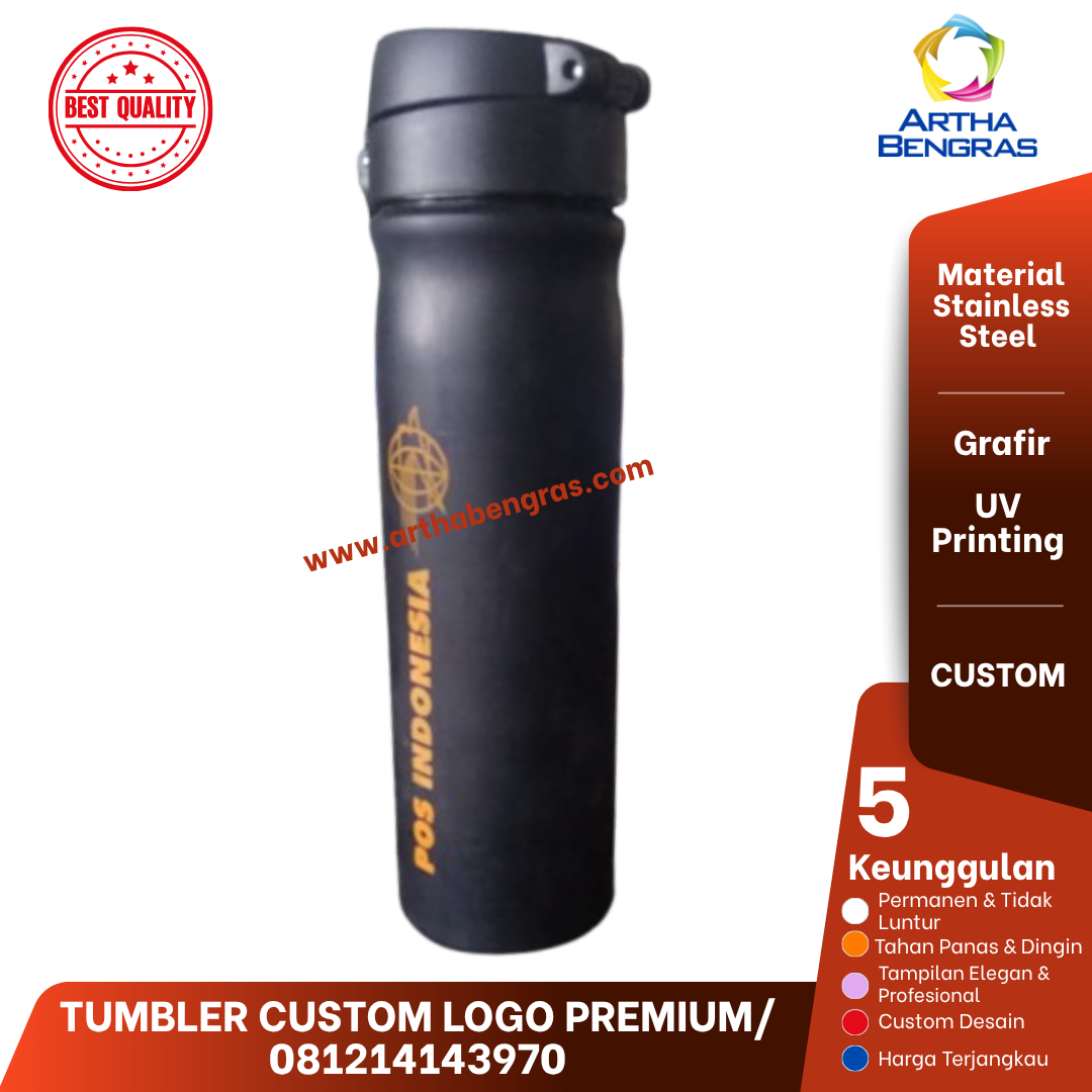 Tumbler Custom Logo Premium 5