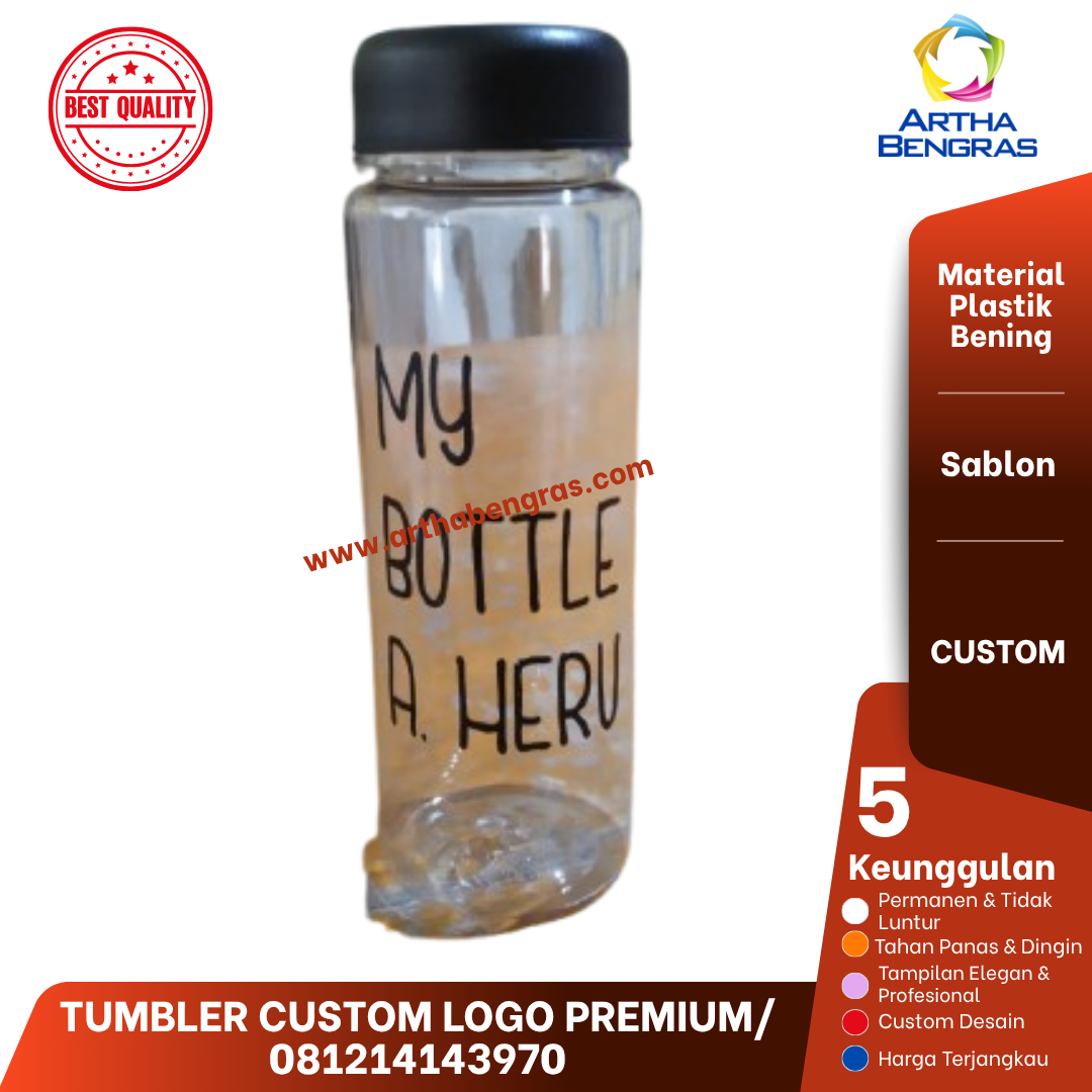 Tumbler Custom Logo Premium 6