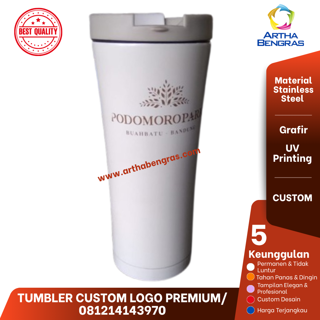 Tumbler Custom Logo Premium 2