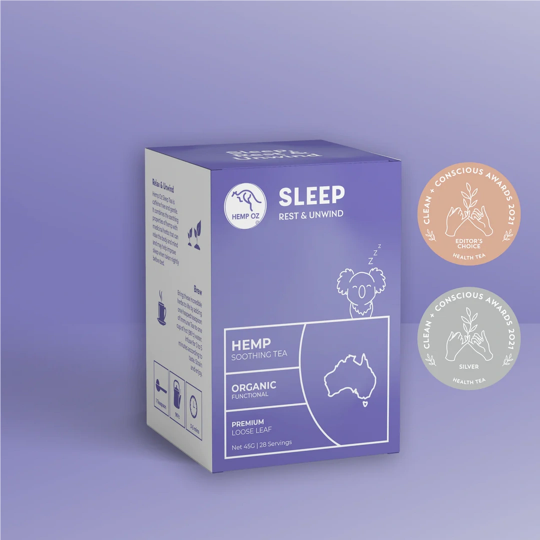 Hemp Oz Soothing Tea Sleep (Rest & Rewind)