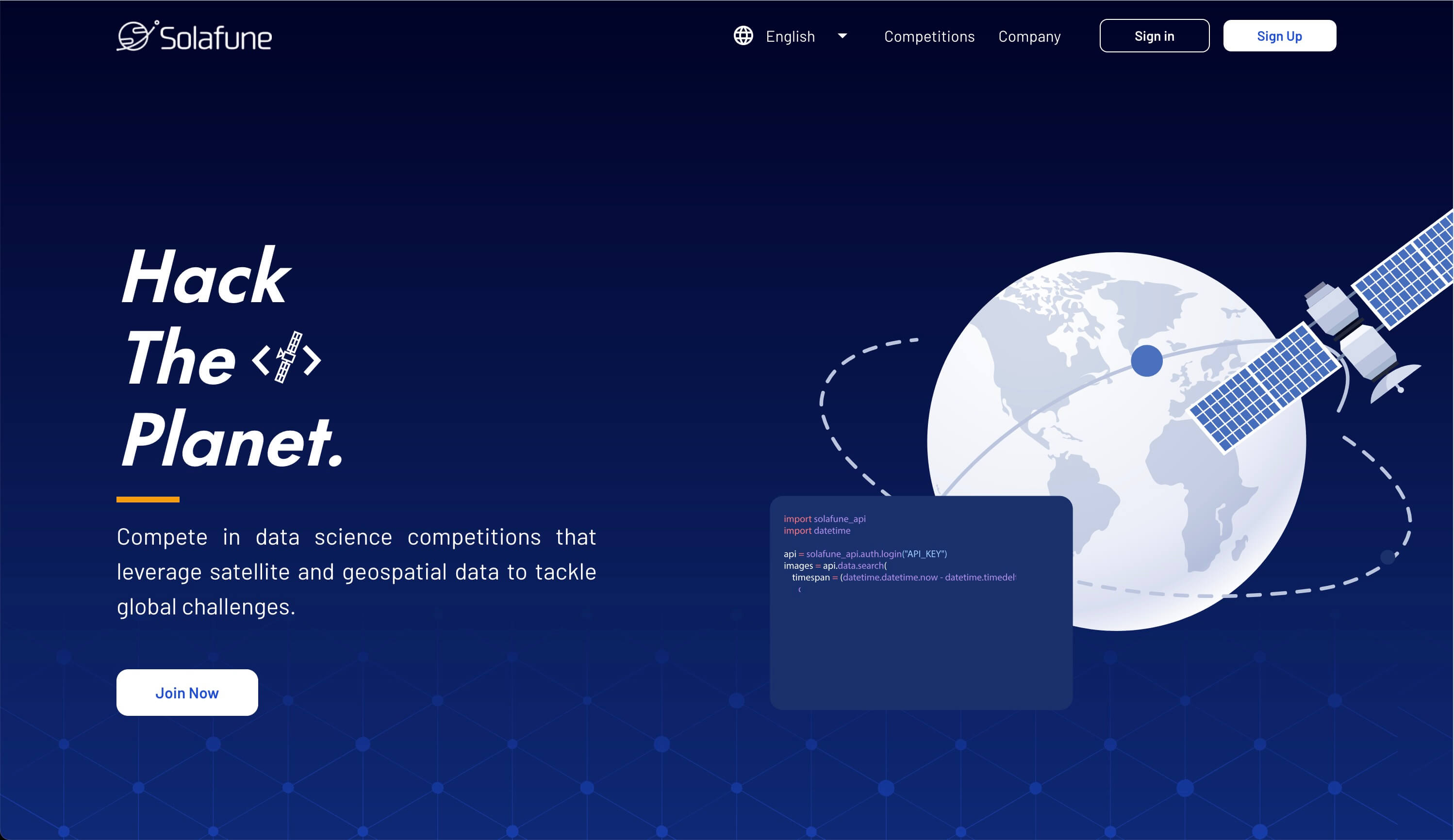 Solafune Competition Platform