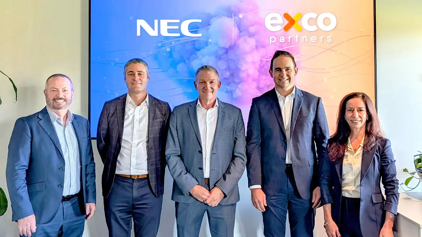 Feature image for Exco Partners – An NEC Company, April 2026