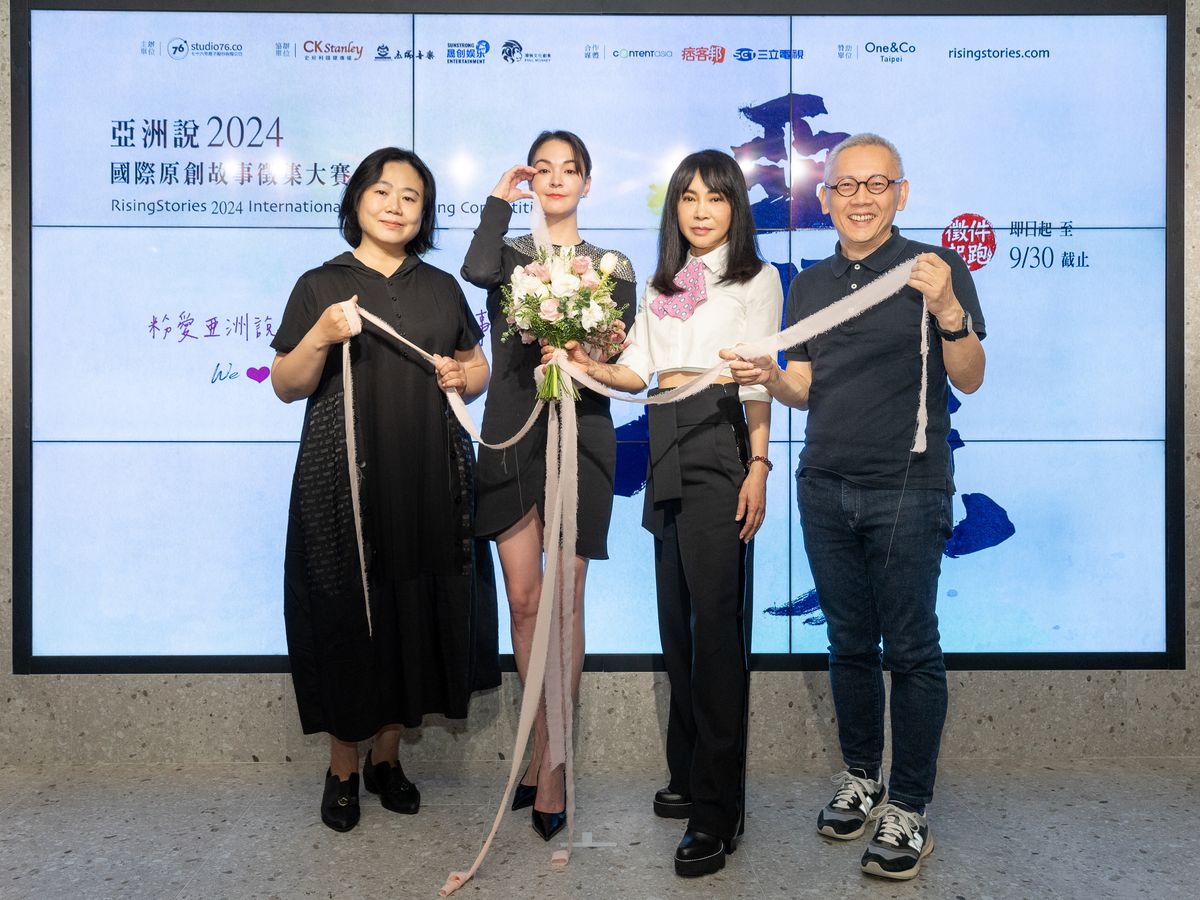 02-亞洲說徵件起跑活動 (左起-林珮瑜-張榕容-柴智屏-楊志光)（七十六號原子提供）.jpg