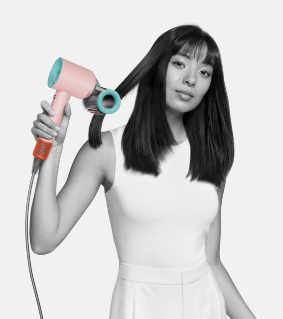 Supersonic Hair Dryer In Blue/Blush