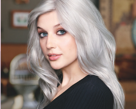 Ash Grey Hair Is The New Black