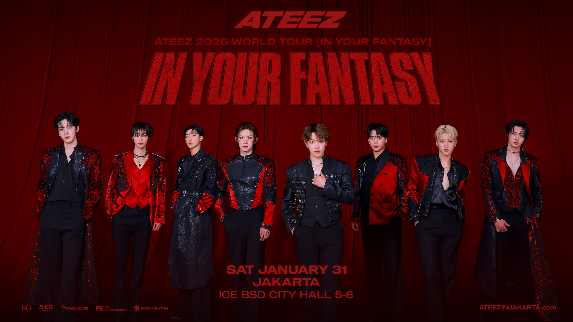 ATEEZ 2026 WORLD TOUR [IN YOUR FANTASY] IN JAKARTA