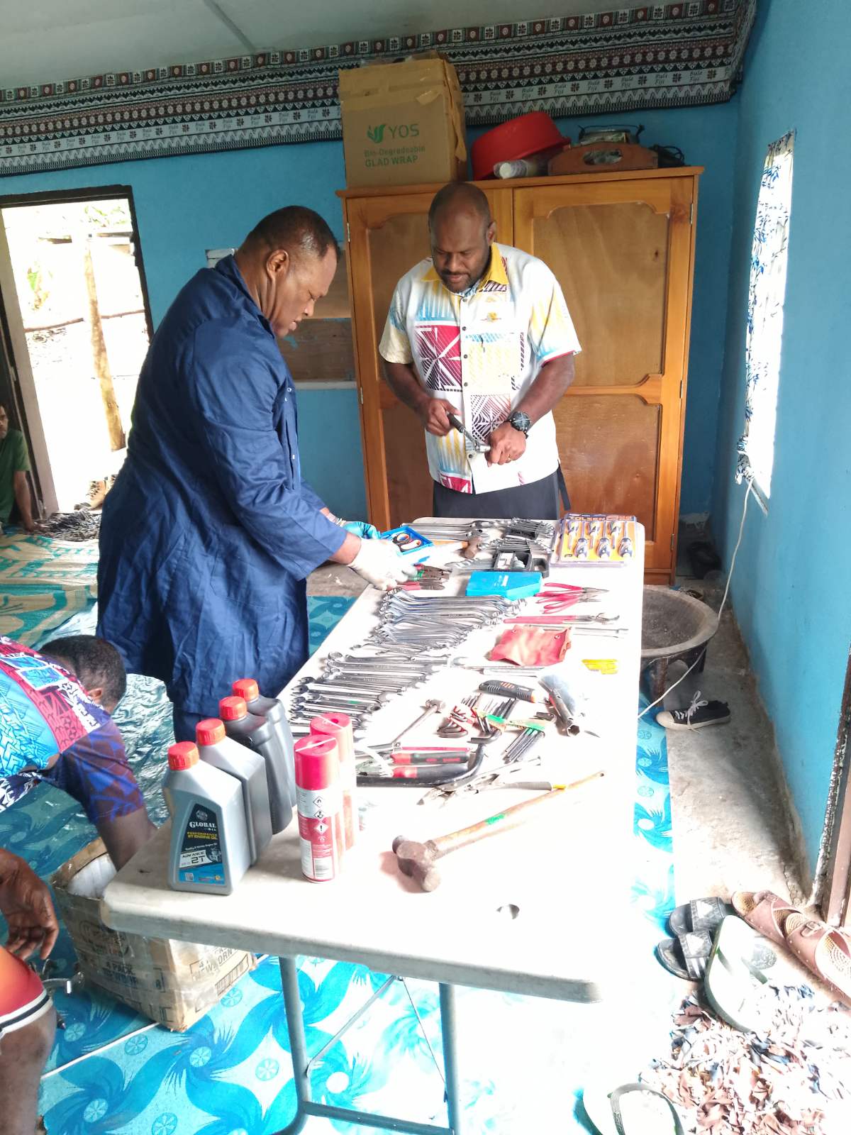 trainers prepping their tools.jpg